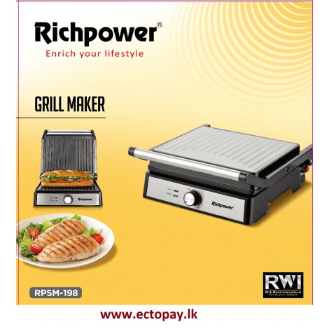 Richpower GRILL MAKER / TOASTER - RPSM-197