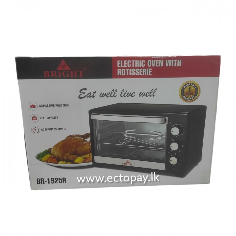 BRIGHT ELECTRIC OVEN...