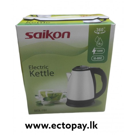 Saikon Electric Kettle 1.8Liter 1500W SKCK-1151