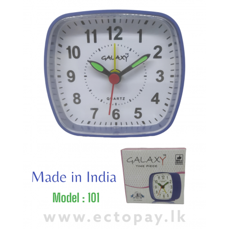 Galaxy Alarm Clock Made in India 101 / 011 / 102
